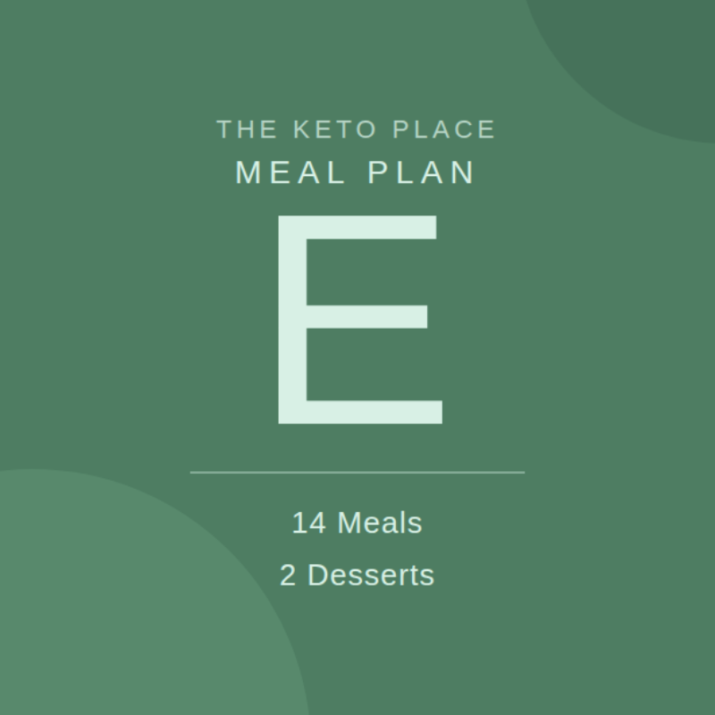Meal Plan E: 14 Meals and 2 Desserts