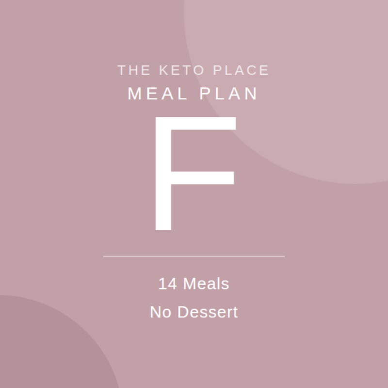 Meal Plan F: 14 Meals & No Dessert