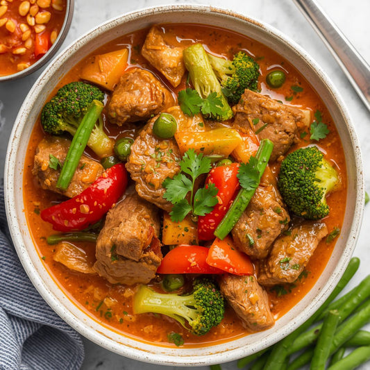 Beef Red Curry w/Cauli Rice