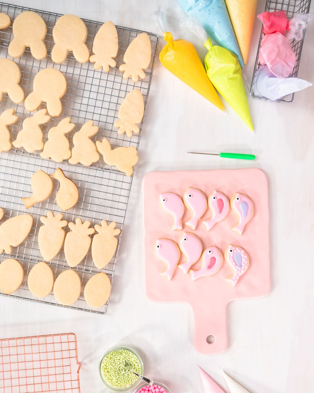 Keto Easter Sugar Cookies