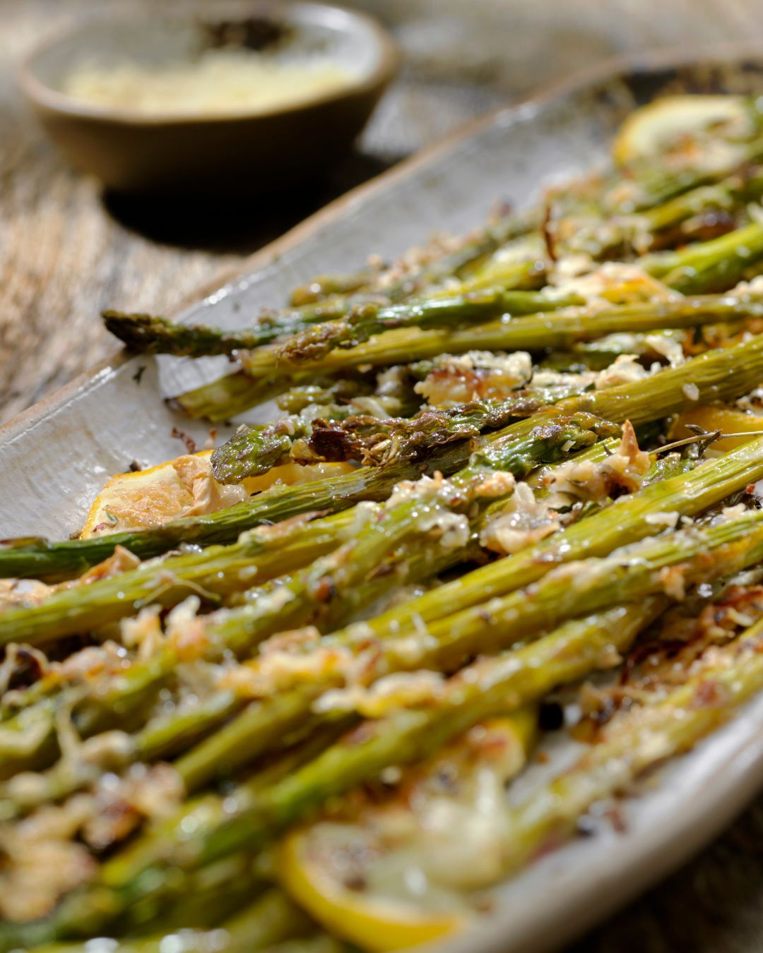 Keto Parmesa Asparagus