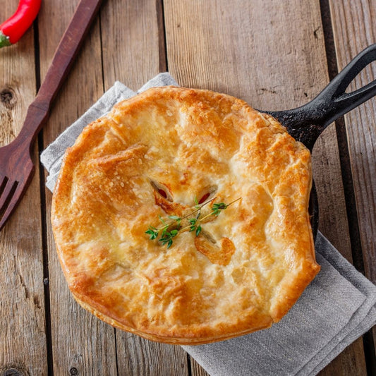 Chicken Leek Pie