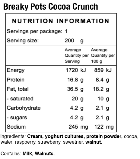 Breaky Pot - Choc-O-Crunch