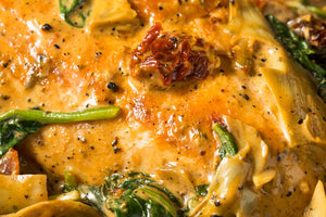 Tuscan Chicken w/Cauli Mash