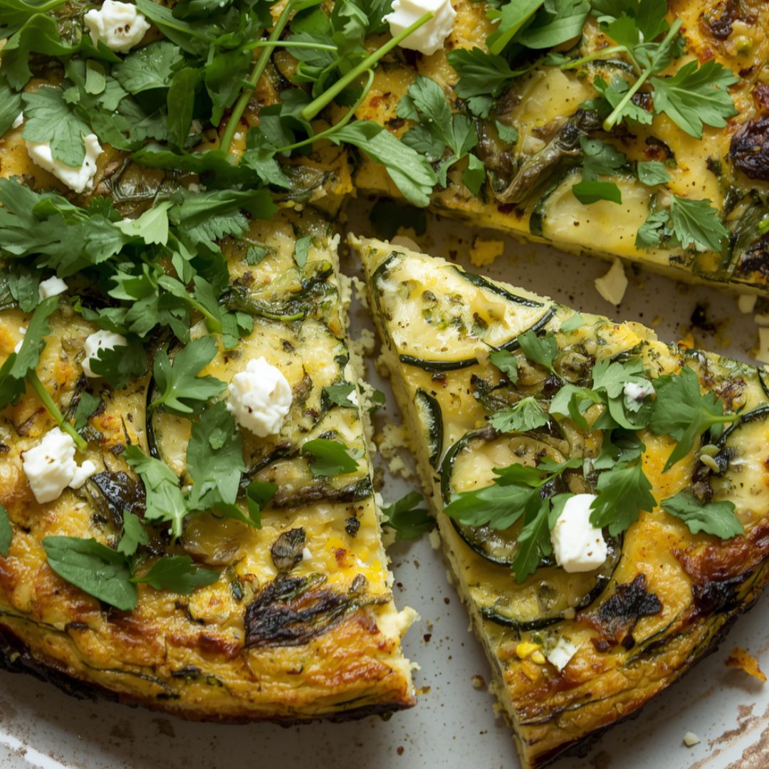 Green Goddess Frittata (Vegetarian)