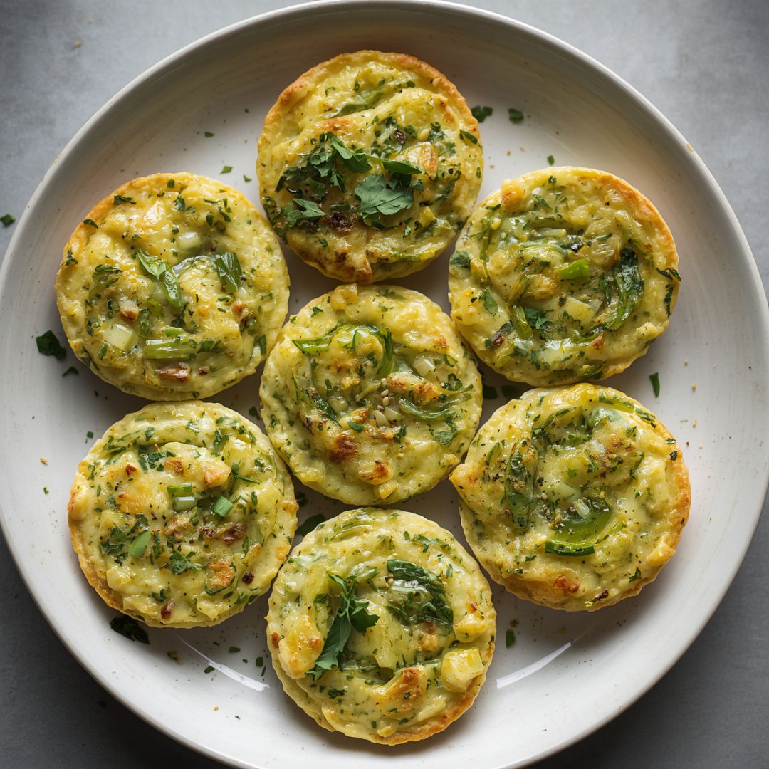 Breaky Quiche — Mushroom & Capsicum