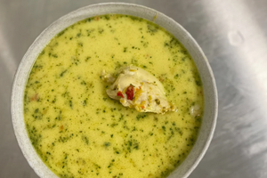 Chicken Lemon Turmeric Soup