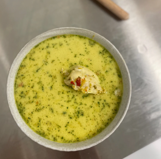 Chicken Lemon Turmeric Soup